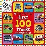 First 100 Trucks and Things That Go Lift-the-Flap: Over 50 Fun Flaps to Lift and Learn | Amazon (US)