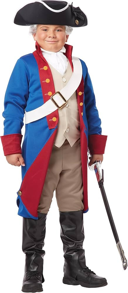 California Costumes Boys American Patriot Costume, Medium | Amazon (US)