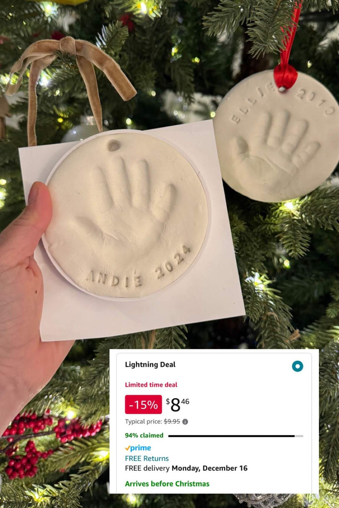 LIGHTNING DEAL! ⚡️ This kit is on sale for $8.46 and arrives before Christmas! Perfect for new parents, grandparent gifts, etc.! 

#LTKHoliday #LTKBaby #LTKGiftGuide