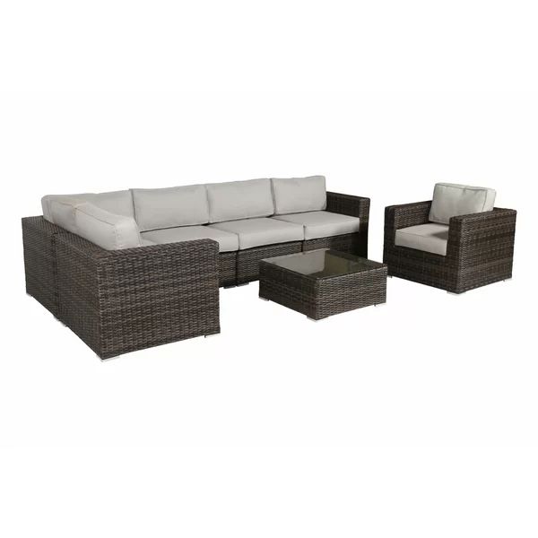 Ravenden 7 Piece Sectional Seating Group with Cushions | Wayfair North America