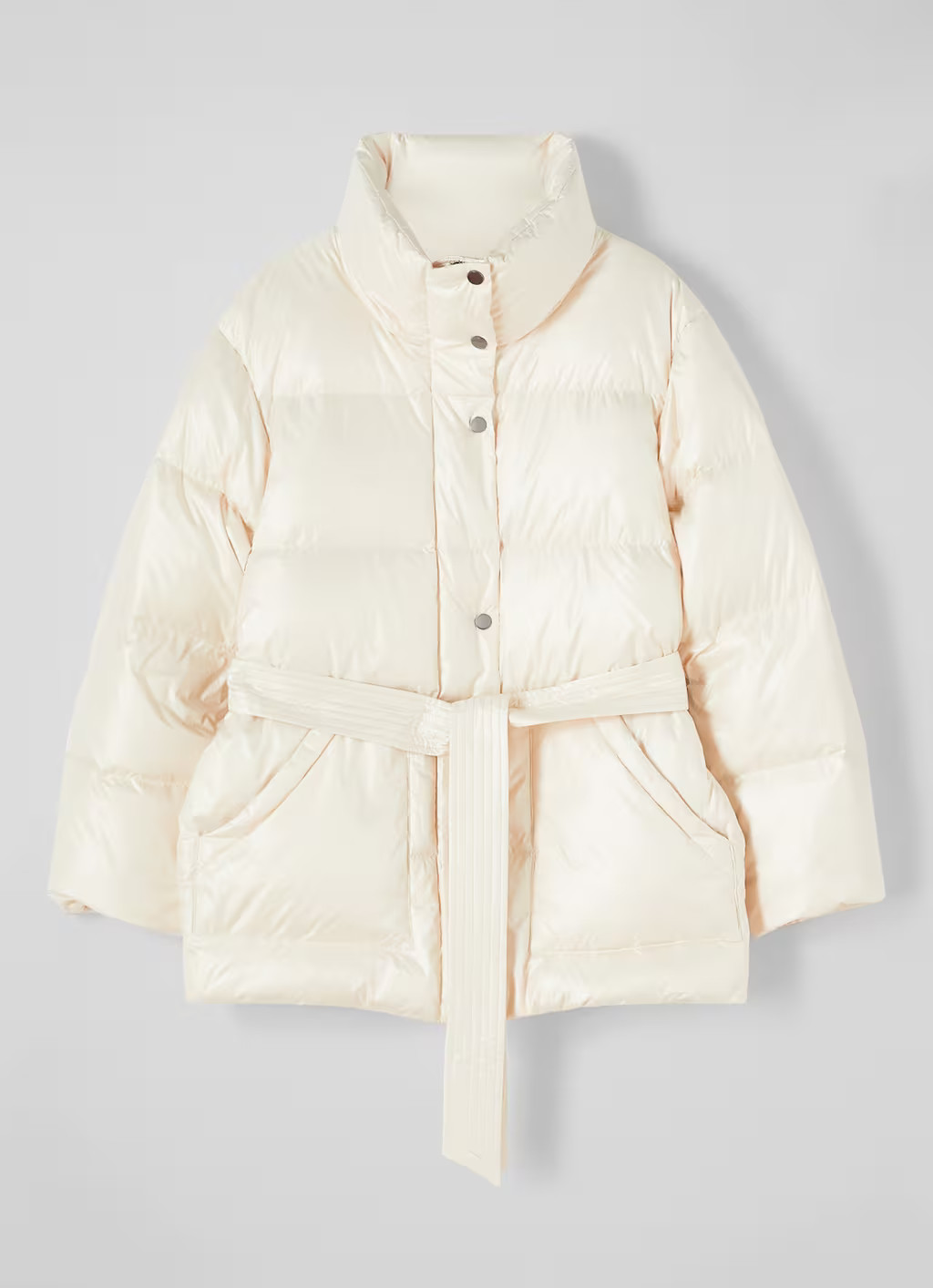 Morzine Cream Recycled Down Puffer Jacket | L.K. Bennett (UK)