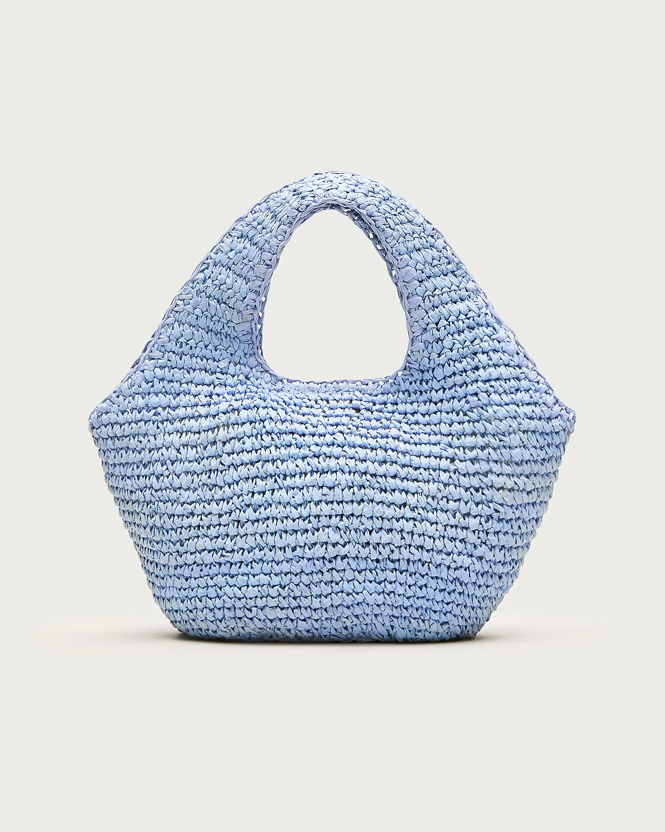 Small handknotted straw tote | J. Crew US
