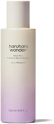 haruharu Wonder Black Rice Probiotics Barrier Essence, Skin Flooding & Layering, Strengthens Skin... | Amazon (US)