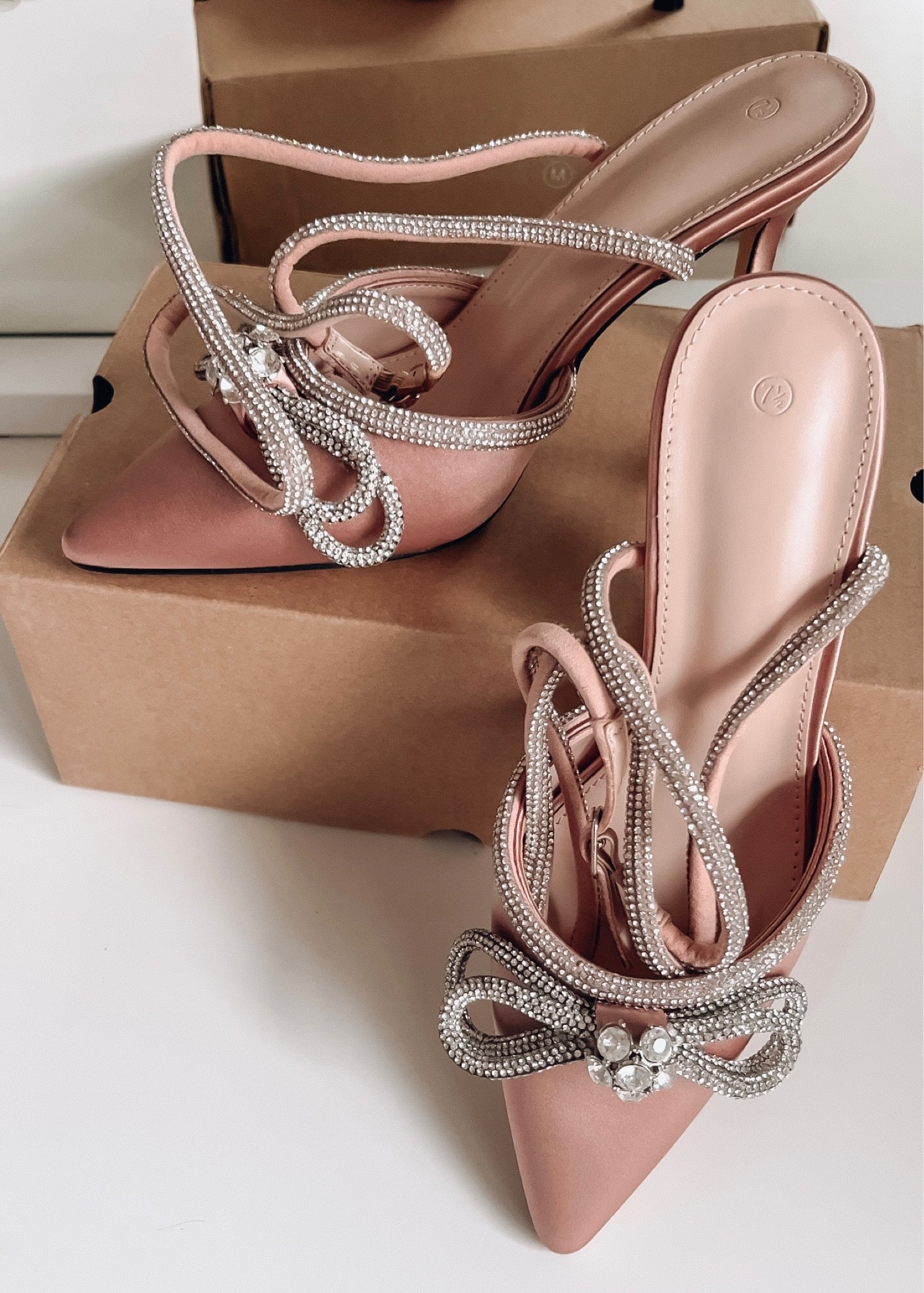 You will feel like a million bucks in these Amazon Fashion crystal bow pumps. 

#LTKstyletip #LTKunder100 #LTKshoecrush