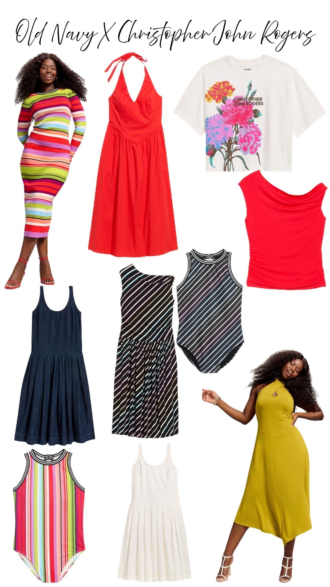 The Old Navy X Christopher John Rogers drop is so good—I had to pull a few of my favorites. The colors, the prints, everything just feels fun and bold for the season. Pieces are already selling out, so I linked what I could here.

#LTKSeasonal #LTKootd #LTKSaleAlert