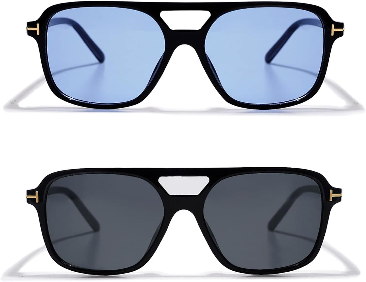 VANLINKER Retro Vintage 70s sunglasses for women men with UV Protection VL9611 | Amazon (US)