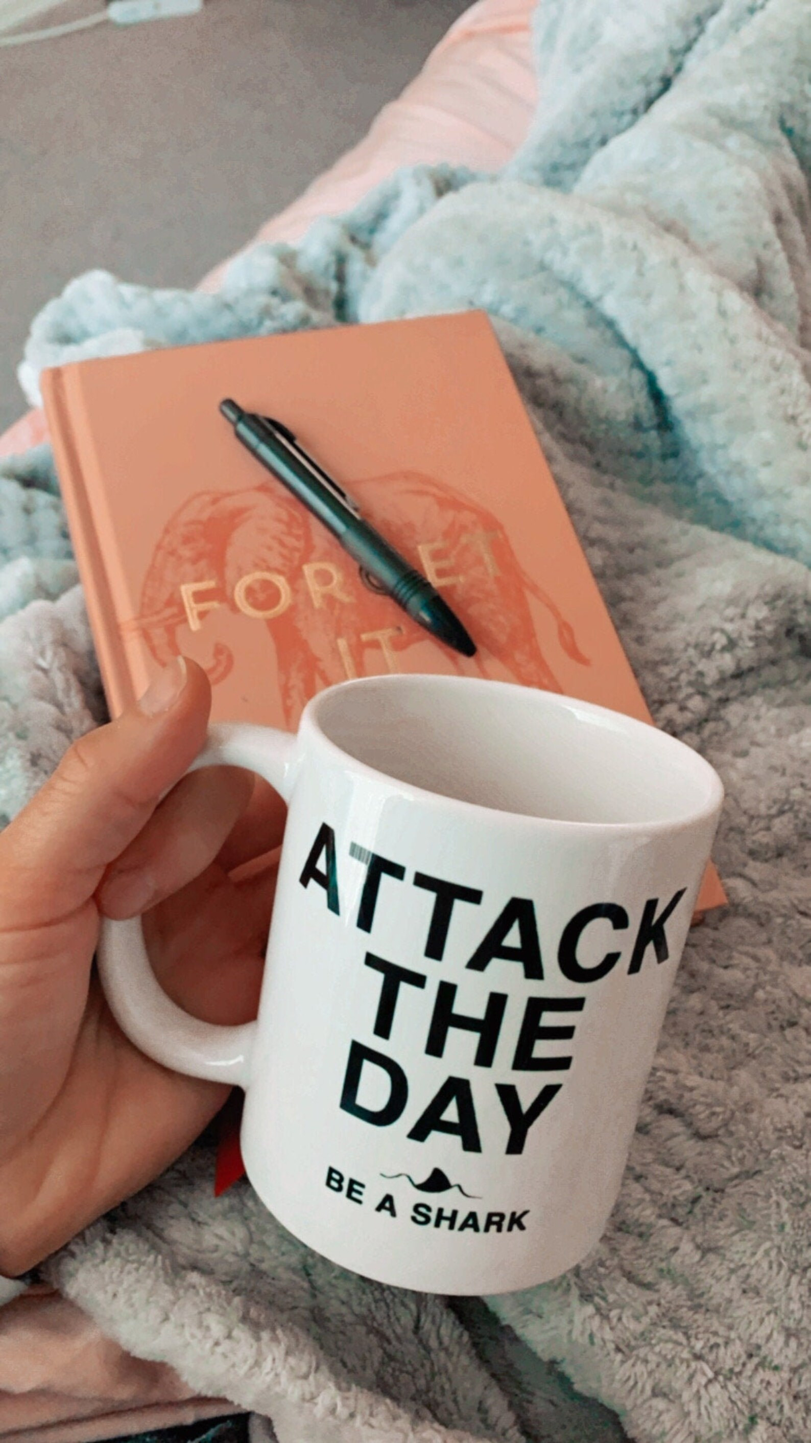 Shark's Bites of Life Attack the Day Mug Be a Shark | Etsy | Etsy (US)