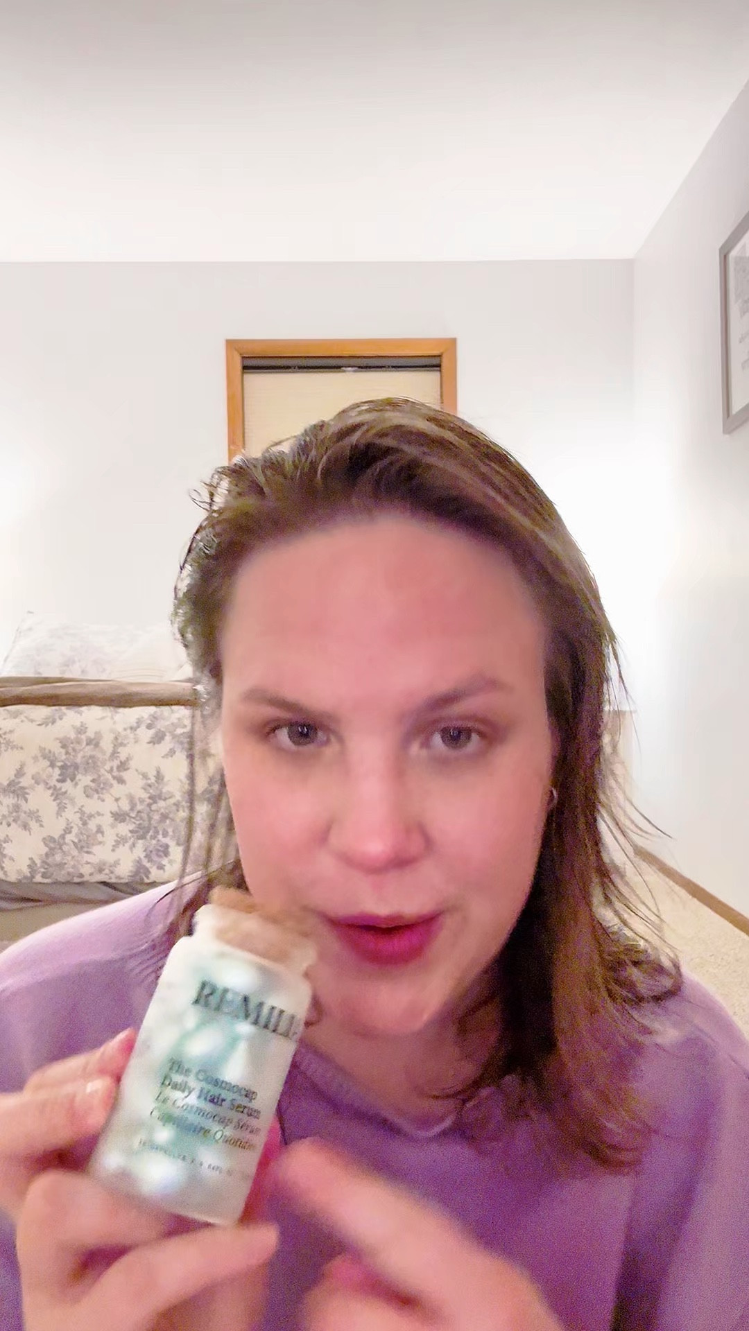 Remilia The Cosmocap Daily Hair Serum with Pro-Vitamin B5, Silk Protein & Keratin Amino Acids -Lightweight Capsules for Smoothness, Shine & Frizz Control - Salon-Inspired Daily Care - 30 Capsules

#LTKselfcare #LTKBeauty