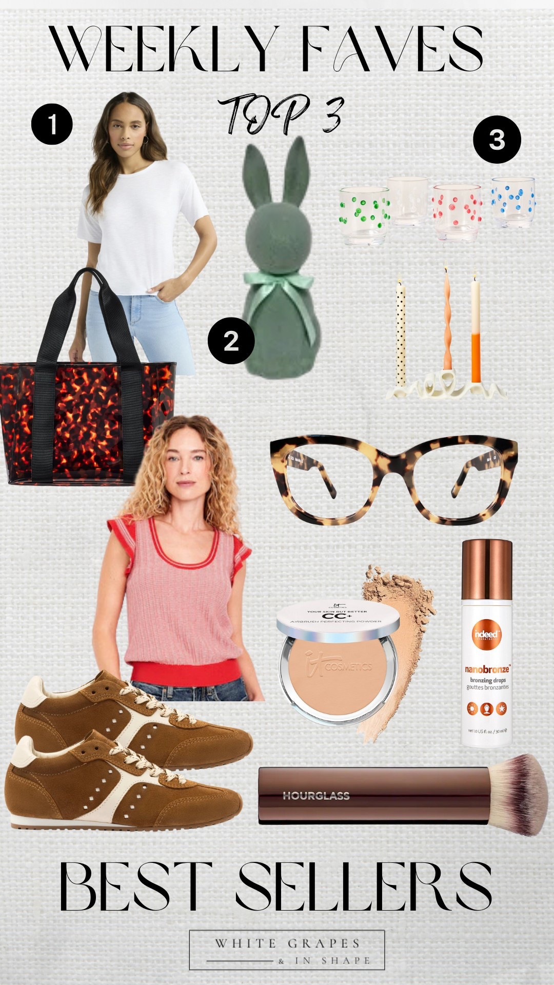 Weekly Best sellers
Top three best sellers of the week 

#LTKSeasonal #LTKFindsUnder50 #LTKShoeCrush