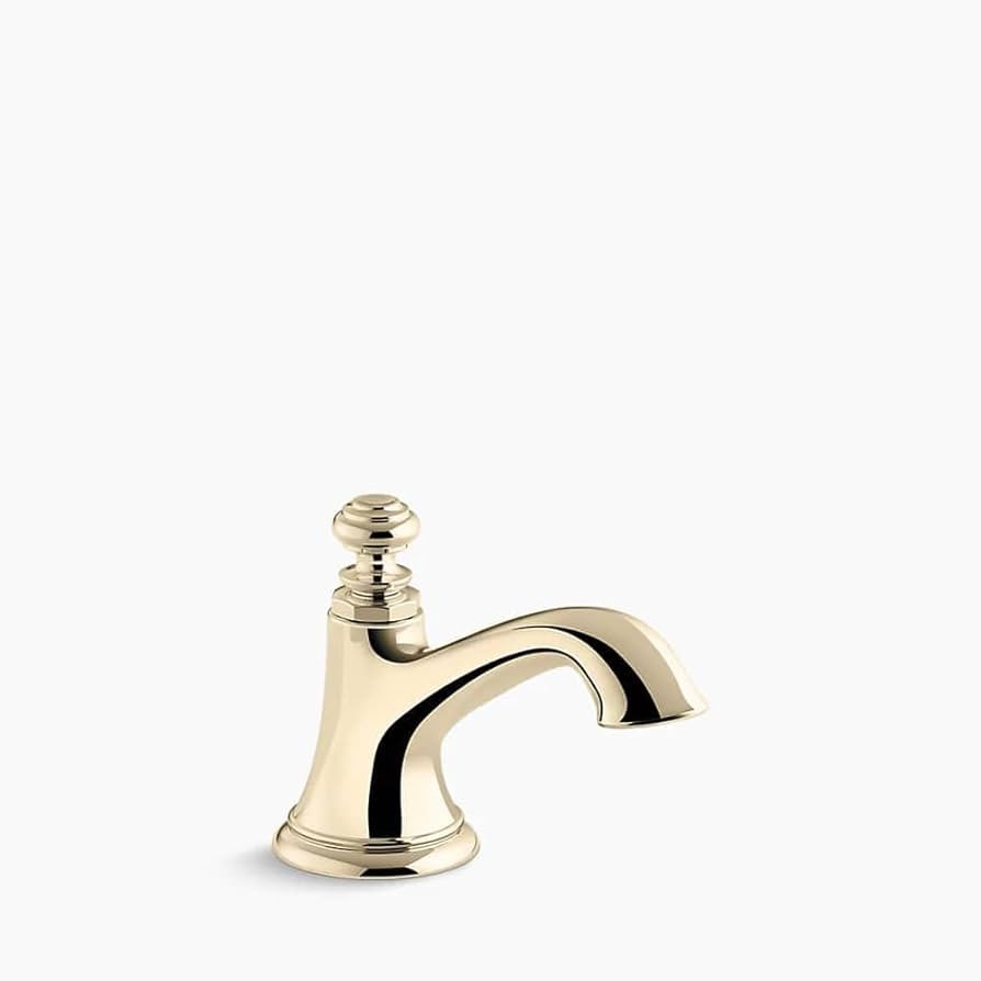 KOHLER 72759-AF Artifacts with Bell Design Widespread Bathroom Sink Spout in Vibrant French Gold | Amazon (US)