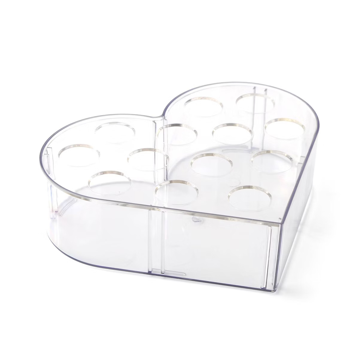 Acrylic Vases Flat Heart - Bullseye's Playground™ | Target