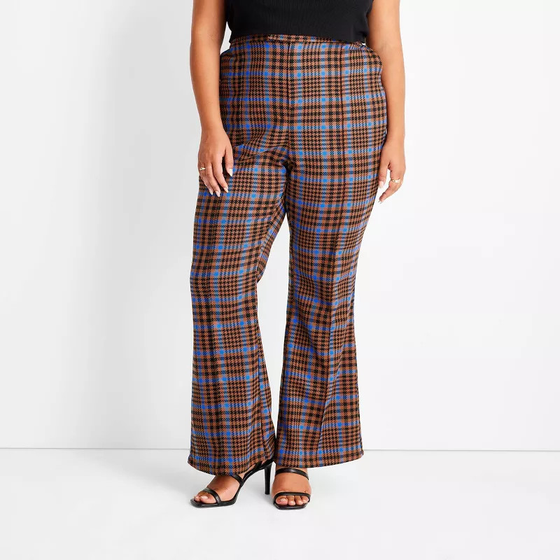 Women's Mid-Rise Flare Pants - Future Collective™ with Kahlana Barfield Brown | Target