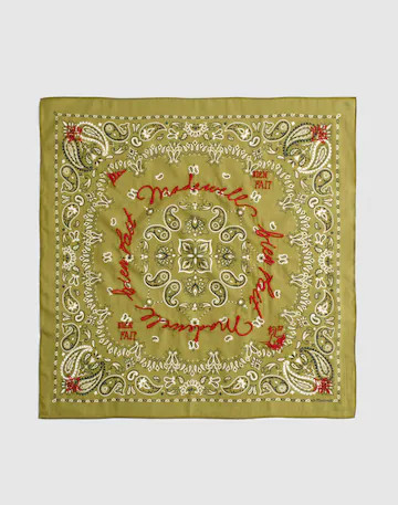 Embroidered Cotton Bandana | Madewell