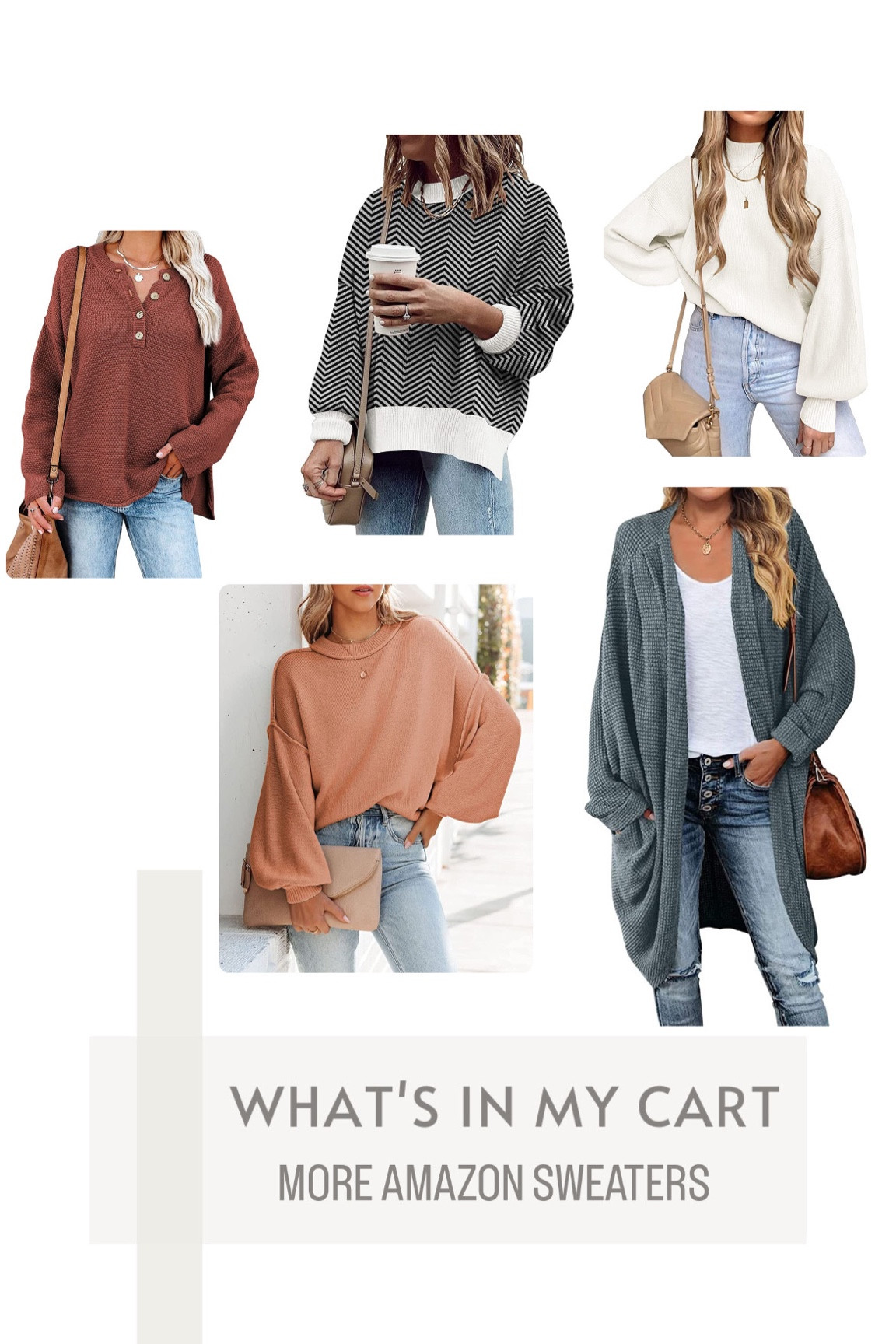 Amazon Sweater Must Haves!! 

#LTKunder100 #LTKSeasonal #LTKstyletip