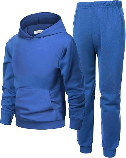 Arshiner 2 Piece Outfit Boys Pullover Hoodies Sweatshirt Suit For Kids Tracksuit Set | Amazon (US)