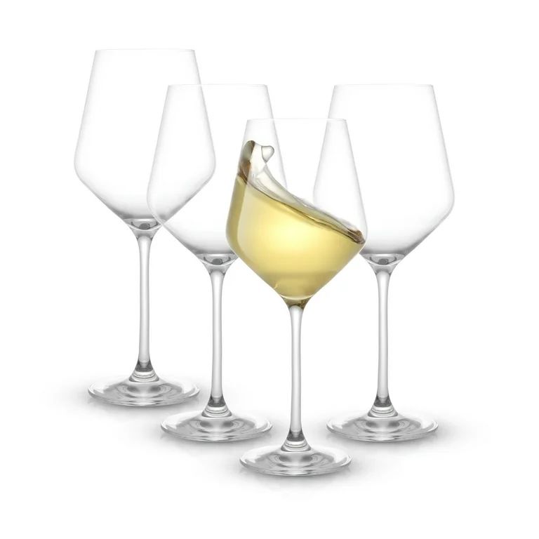 JoyJolt Italian White Wine Glasses -13.5 Oz -set of 4 -Stemmed Wine Glasses | Walmart (US)