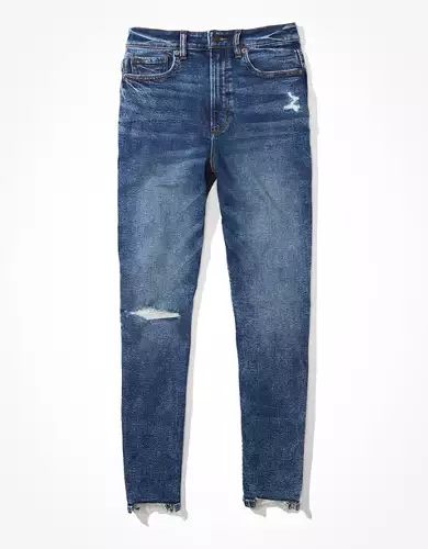 AE Highest Waist Stretch Mom Jean | American Eagle Outfitters (US & CA)