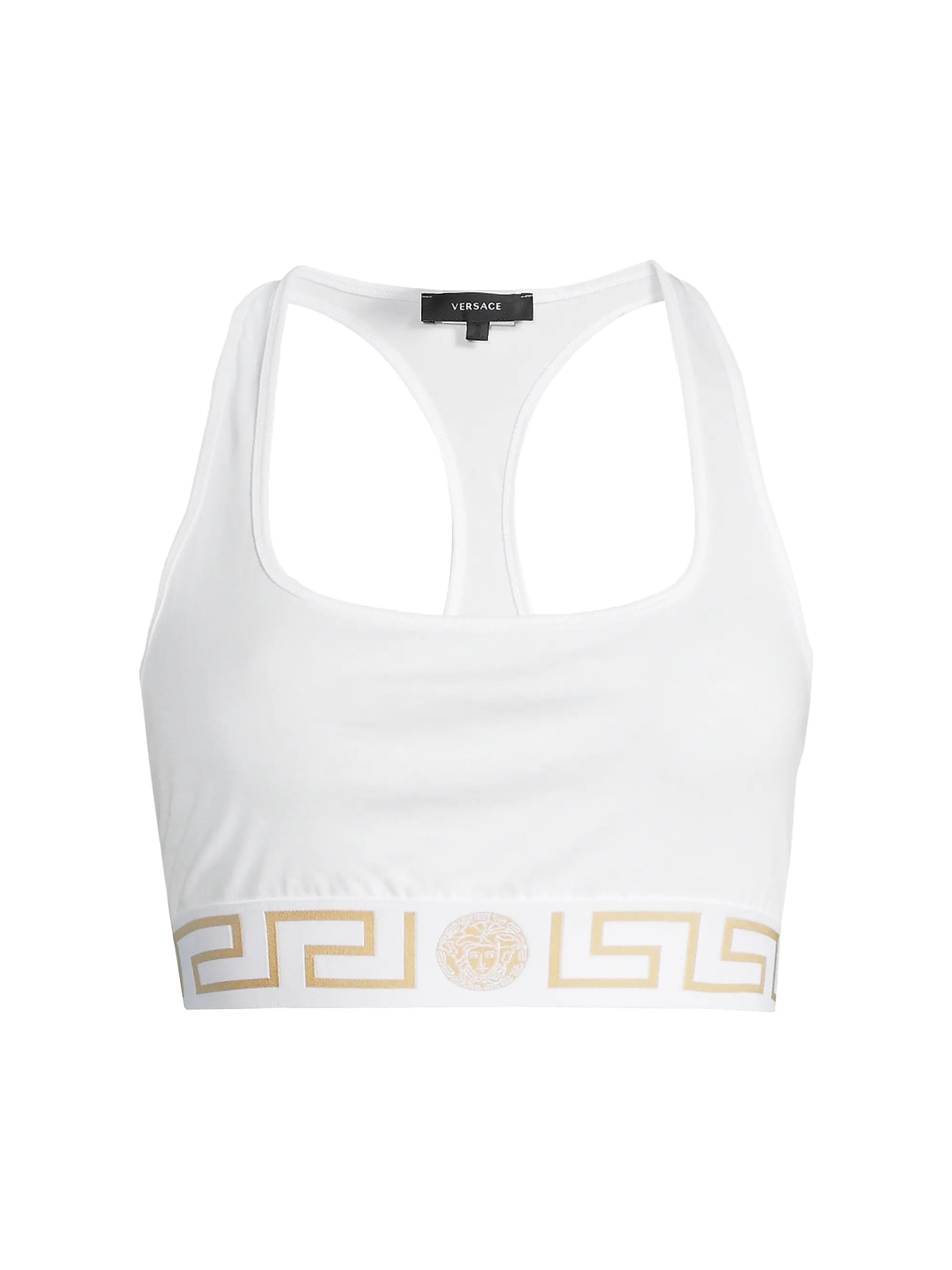 VersaceGreca Border Sports BraRating: 2 out of 5 stars3 | Saks Fifth Avenue