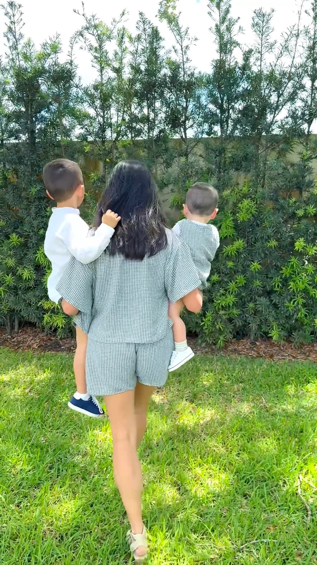 Just a mom trying to match her boys 🤍

Wore these matching outfits for Easter but they would be adorable for any spring or summer occasion (or for vacation, too)!

There’s also pieces available for little girls and teenagers if your kids are a bit older. You can click the links I have here and check out all of the options. 

I’ll be sharing more details about my outfit tomorrow so make sure you check back for that. 

Save for family matching inspo, find more like this in my Mom & Kids, Spring Style, & Kids Fashion collections, and follow me for more ✨

mini me matching • family matching outfits • gingham outfits • gingham set • baby spring outfit • baby summer outfit • mommy and me outfits • summer vacation outfit 

#LTKBaby #LTKmomlife #LTKKids
