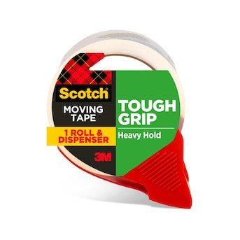 Scotch 1 -Pack 1.88-in x 65.6-yd Tough Grip Moving tape Dispenser Included Lowes.com | Lowe's