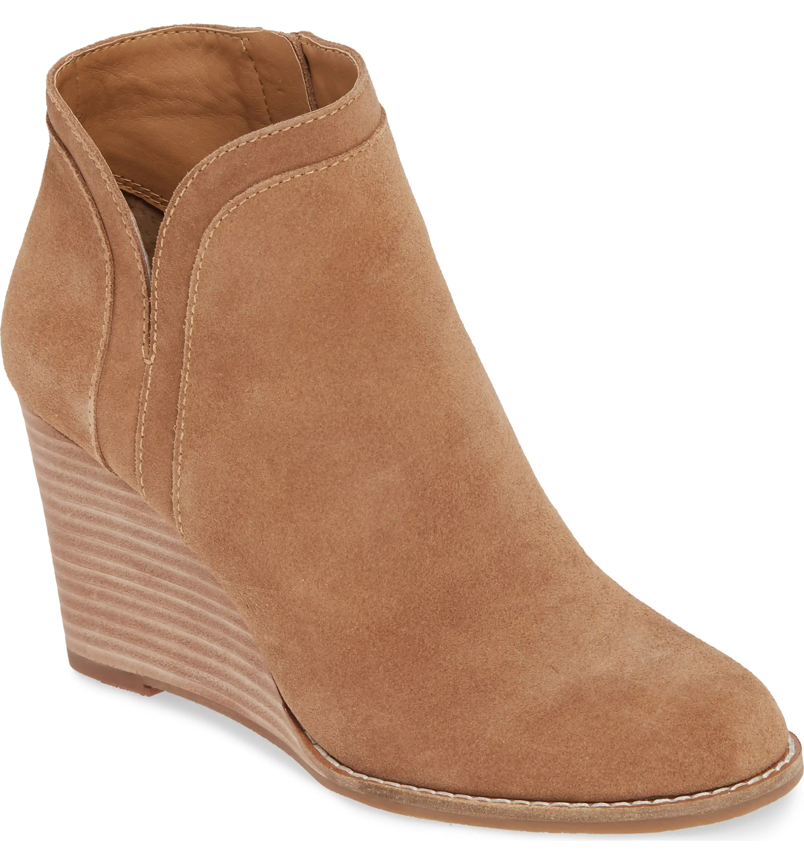 Yimina Waterproof Wedge Bootie | Nordstrom