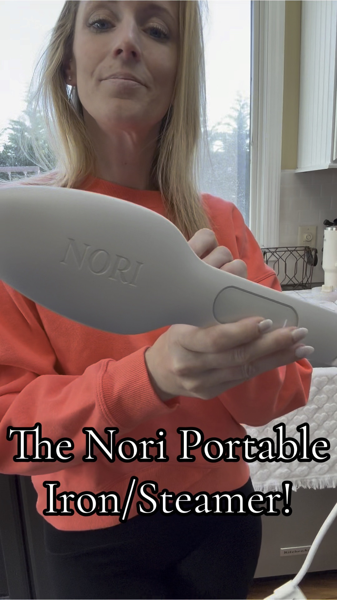 #ad Ok, where are my busy people at?! 🙋🏼‍♀️

As a mom of two, im always needing a little more pep into our steps in the morning. My kids just think its the weekend on repeat and we're some how ALWAYS late 🤦🏼‍♀️

Most days im pulling clean clothes off the couch and rushing out the door - they are clean but always wrinkled 🫣 (hi, hello, i hate laundry).

My @Nori iron is my lifesaver! This heats up so fast, has multiple settings for all the types of apparel i own, and it has the option to steam! Oh, did i mention its portable so it’s perfect for traveling with too!

Now I can still rush my kids out the door in turbo mode, but without the wrinkles!! 🙌🏼

#nori #onthego #iron #steamer #portable #travel #musthave

#LTKVideo #LTKTravel