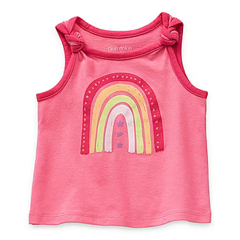 Okie Dokie Baby Girls Round Neck Tank Top - JCPenney | JCPenney