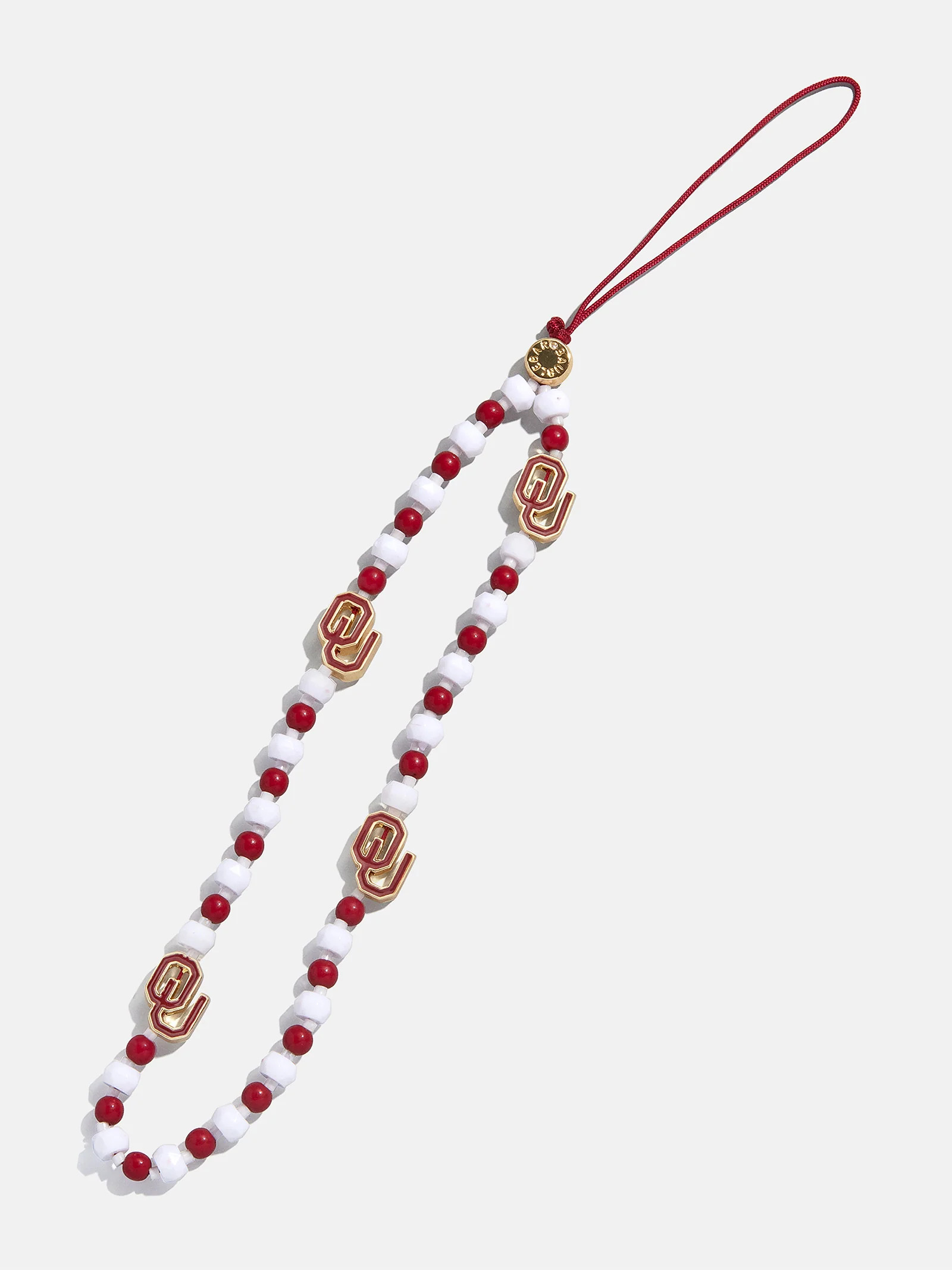 University of Oklahoma Beaded Phone Charm - University of Oklahoma | BaubleBar