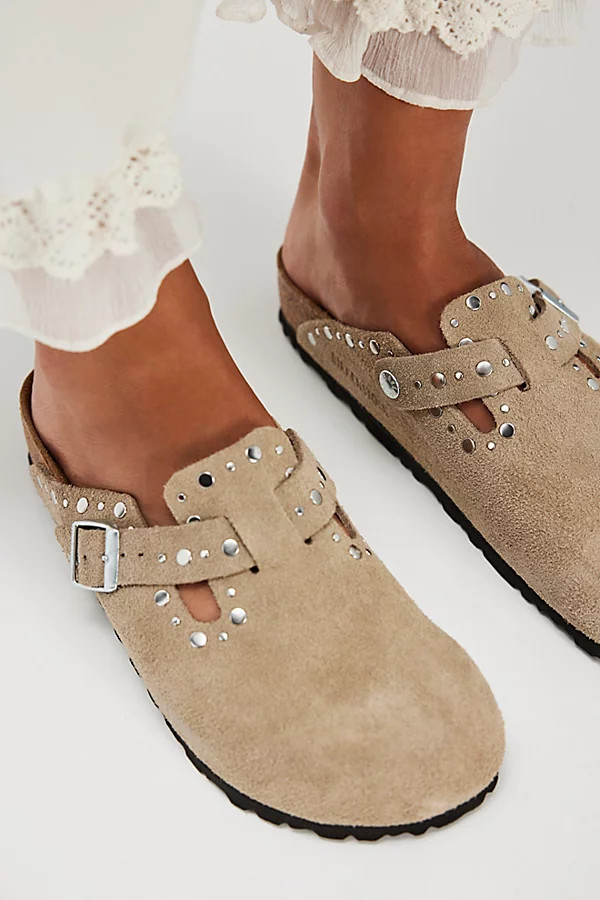 Birkenstock Boston Rivets Clogs | Free People (Global - UK&FR Excluded)