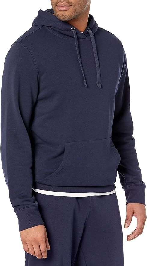 Amazon Essentials Mens Lightweight Long-Sleeve French Terry Hoodie | Amazon (US)