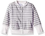 Hanes Ultimate Baby Zippin Fleece Jacket, Grey Stripe, 0-6 Months | Amazon (US)