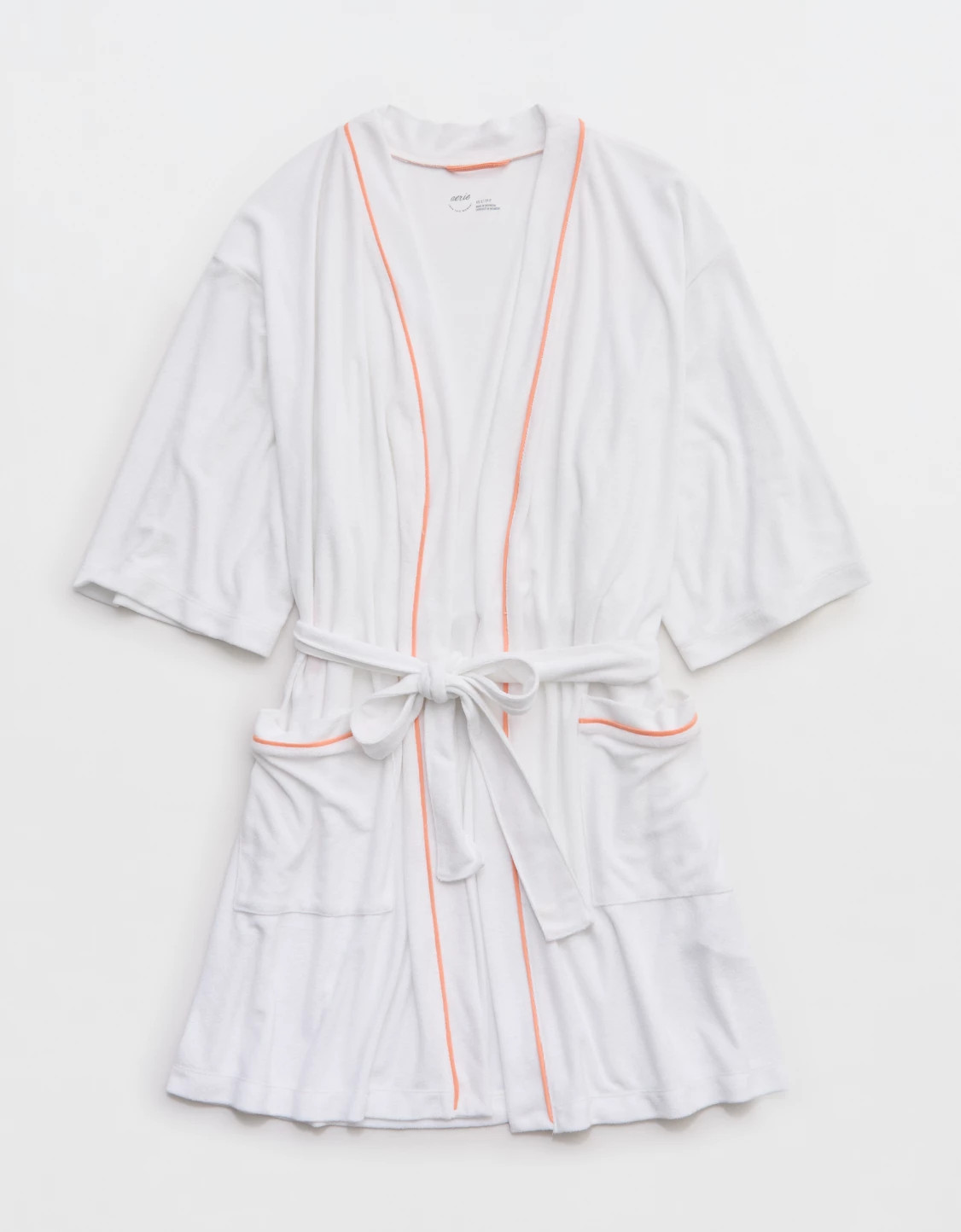 Aerie Real Hot Terry Piping Robe | Aerie