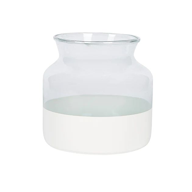 White Dipped Vase | Cailini Coastal