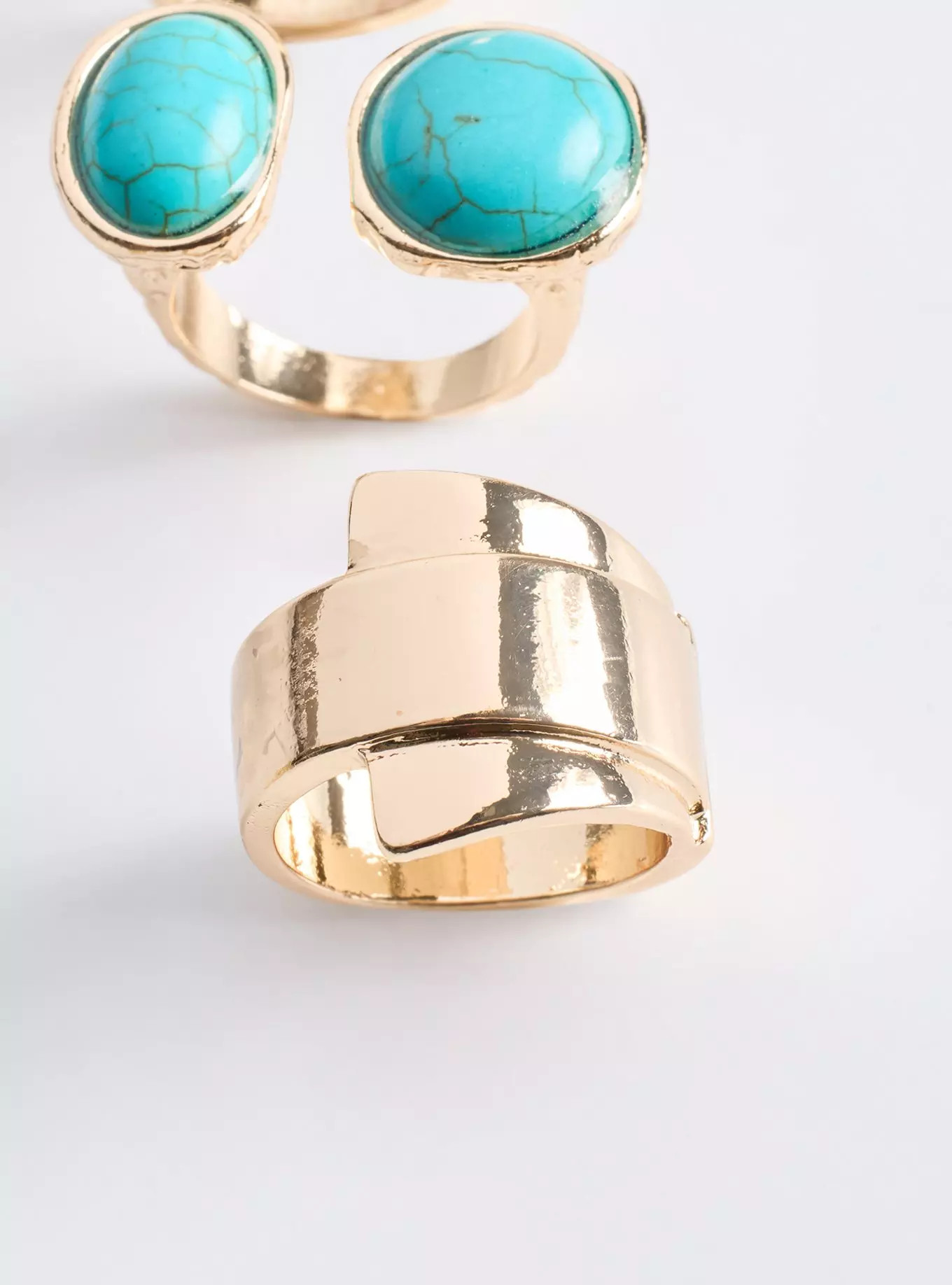 Statement Turquoise Ring Set | Torrid (US & Canada)