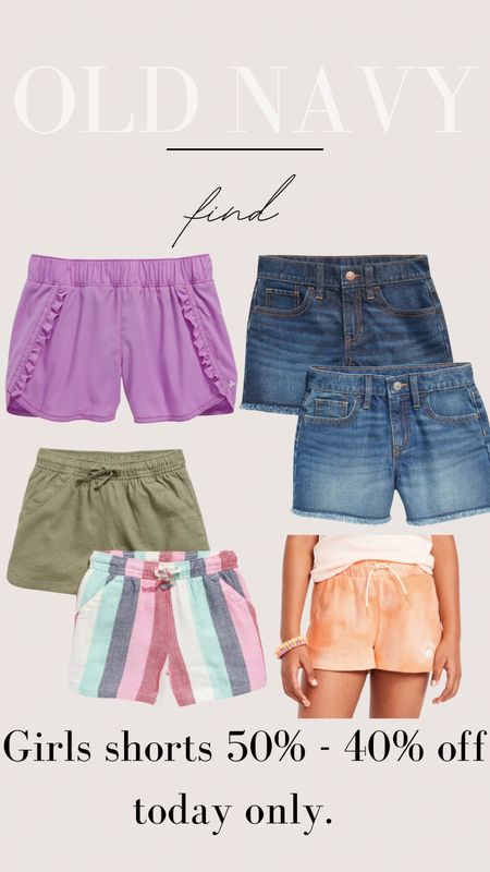 Girls shorts sale. Old navy  

#LTKsalealert #LTKkids #LTKfamily