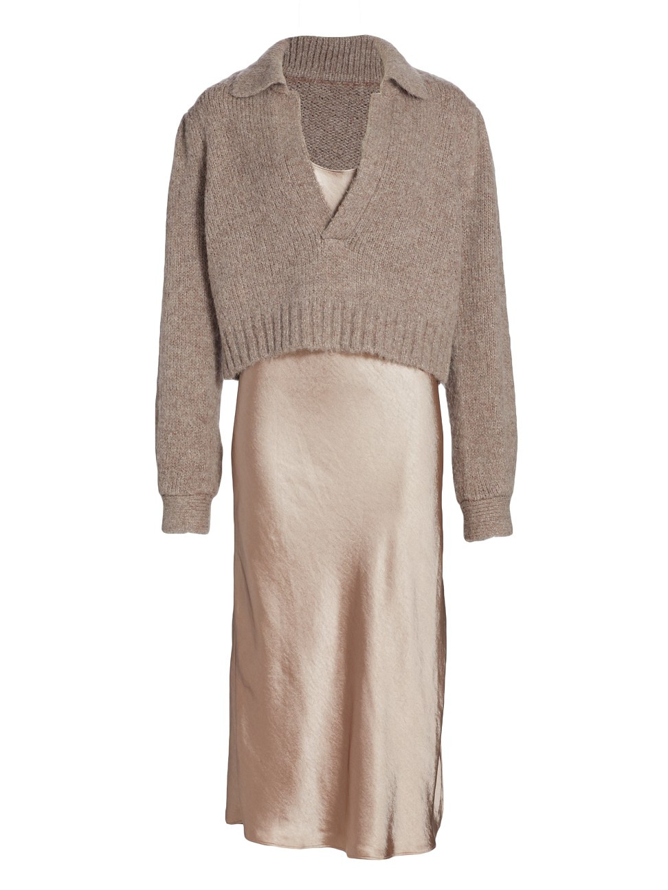 Cam Sweater Slip Dress | Saks Fifth Avenue