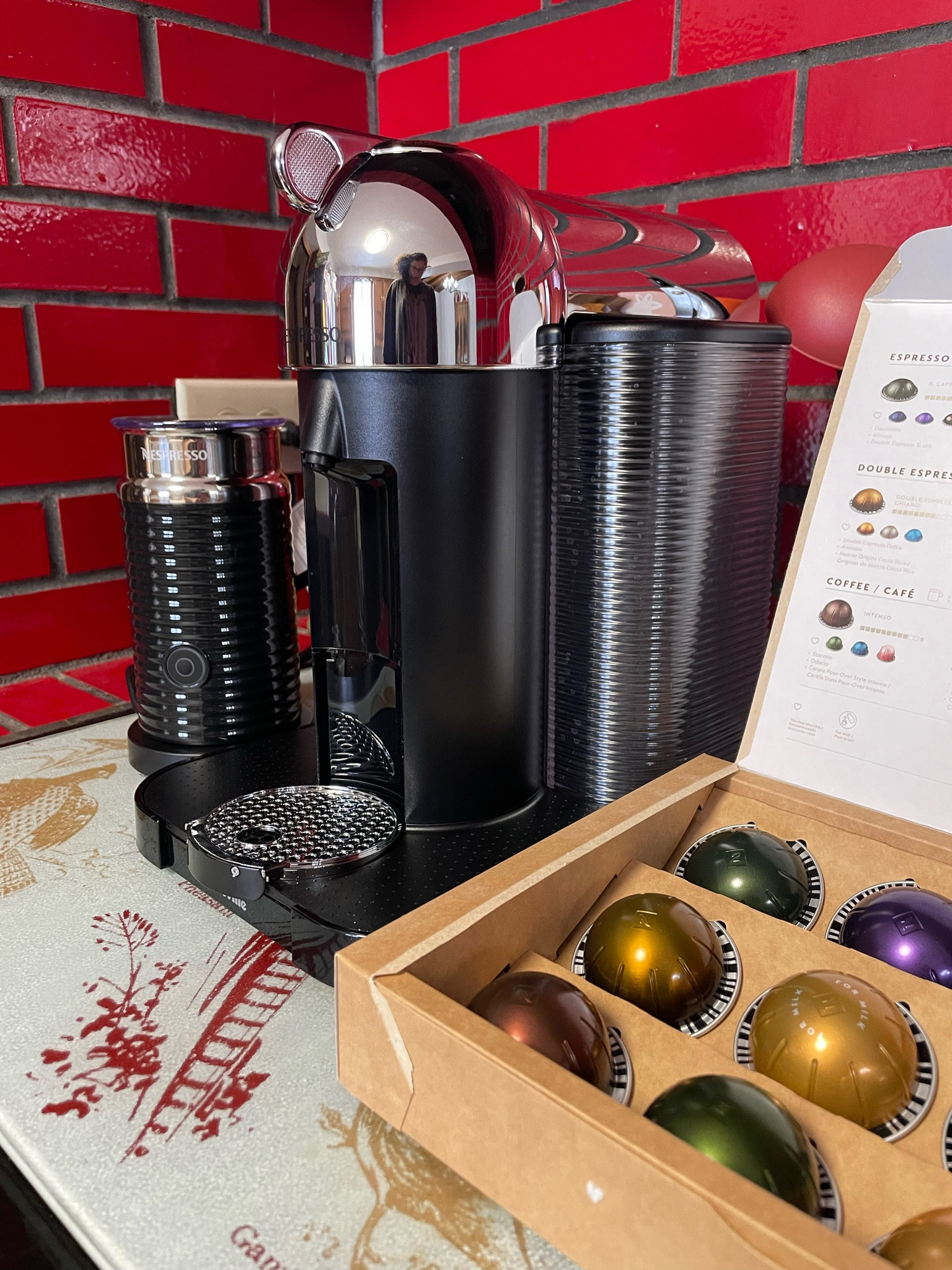 Santa came early this year! So glad I got to enjoy my Nespresso before the busy holiday season ❤️🎅🏻 #santa #giftsforher #giftsformom #holiday #blackfriday #cybermonday #nespresso #coffeelover 

#LTKGiftGuide #LTKHoliday #LTKHome