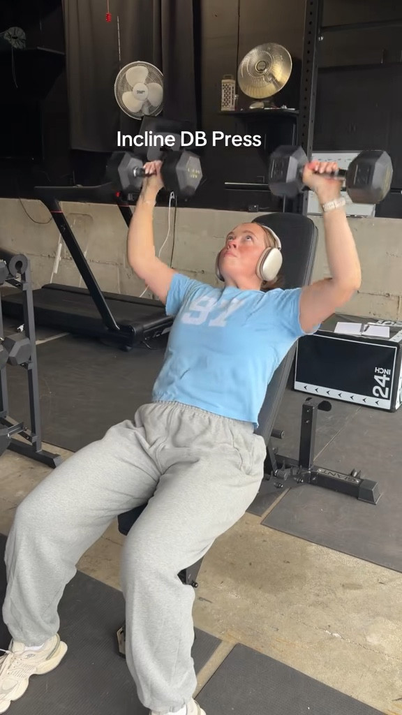 Midsize Gym Outfit of the Day 🩵💪🏻 size 10 | M\L | 5’4” 

#LTKActive #LTKMidsize #LTKfitnessgoals