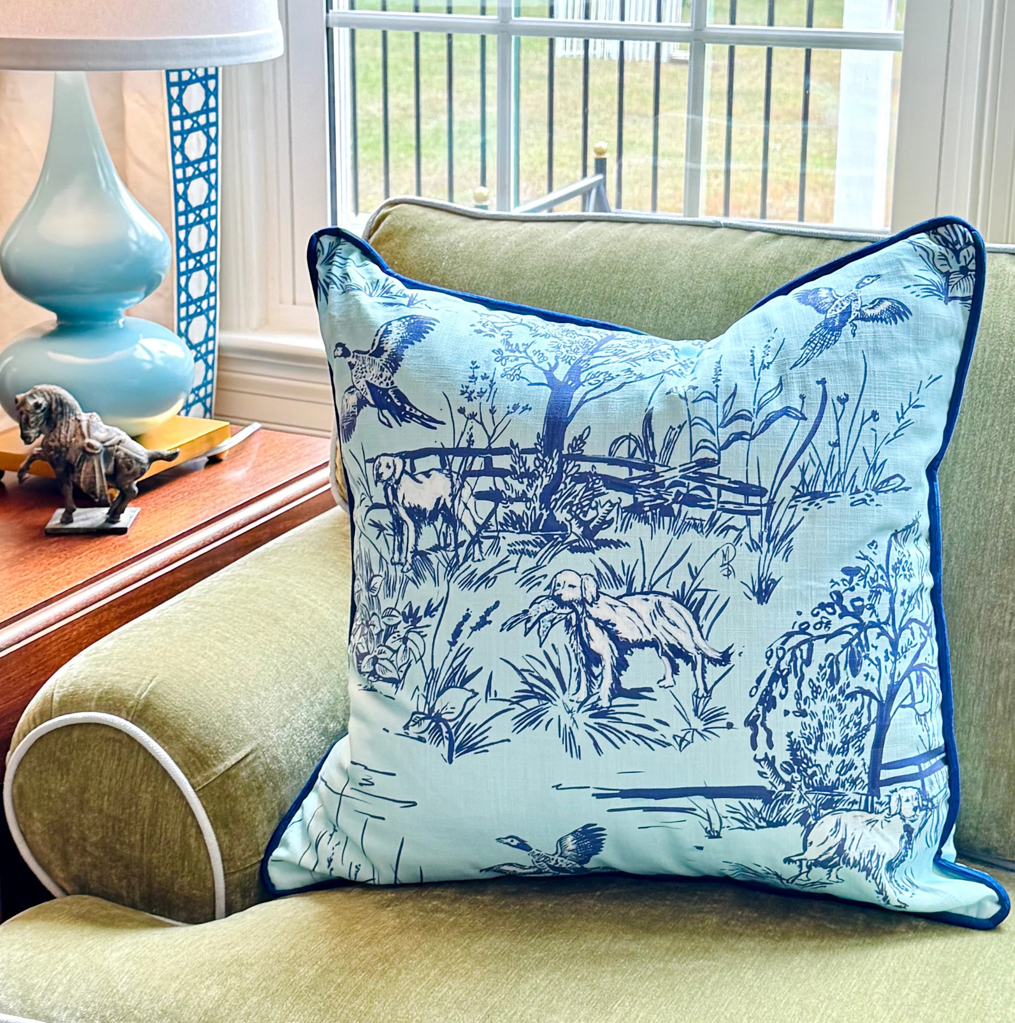 Field and Feather 22 inch Pillow | House Of MBR