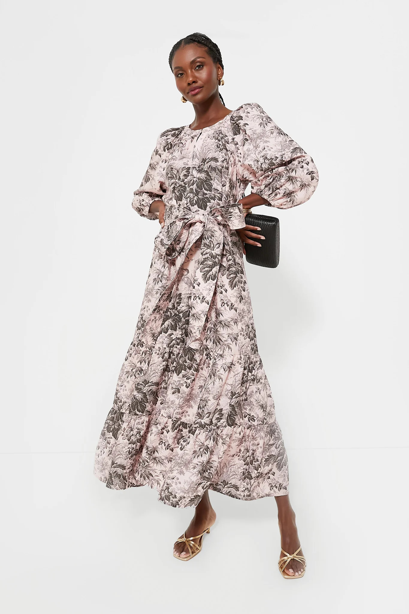 Pressed Powder Toile Lyles Dress | Tuckernuck (US)