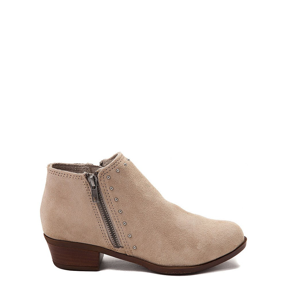 Womens Minnetonka Brie Studded Ankle Boot - Stone | Journeys