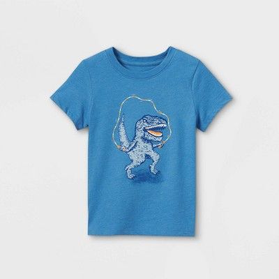Toddler Boys' Printed Graphic Short Sleeve T-Shirt - Cat & Jack™ | Target