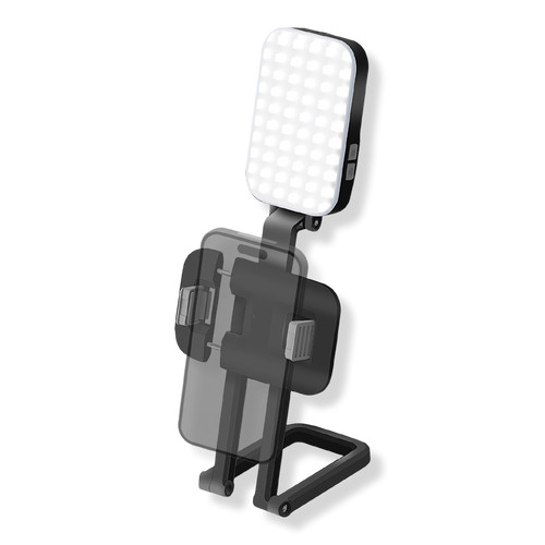 Beauty by Bower GLAMFOLD Foldable Makeup Selfie Light with Phone Holder | Ulta