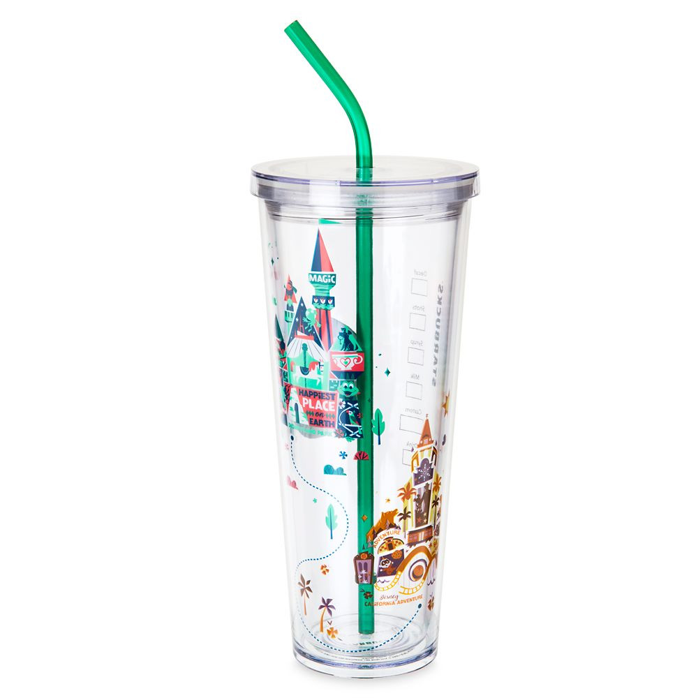 Disneyland Tumbler with Straw by Starbucks – Large | Disney Store