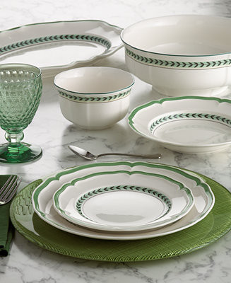 Villeroy & Boch French Garden Green Line Dinnerware Collection - Macy's | Macy's