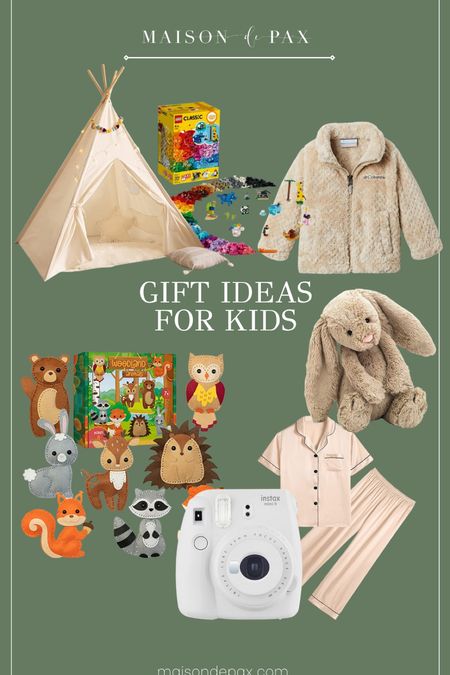 Their faces on Christmas morning will say it all! Check out there gifts and more. Teepee, coat, legos, cameras, stuffed animals 

#LTKSeasonal #LTKHoliday #LTKGiftGuide
