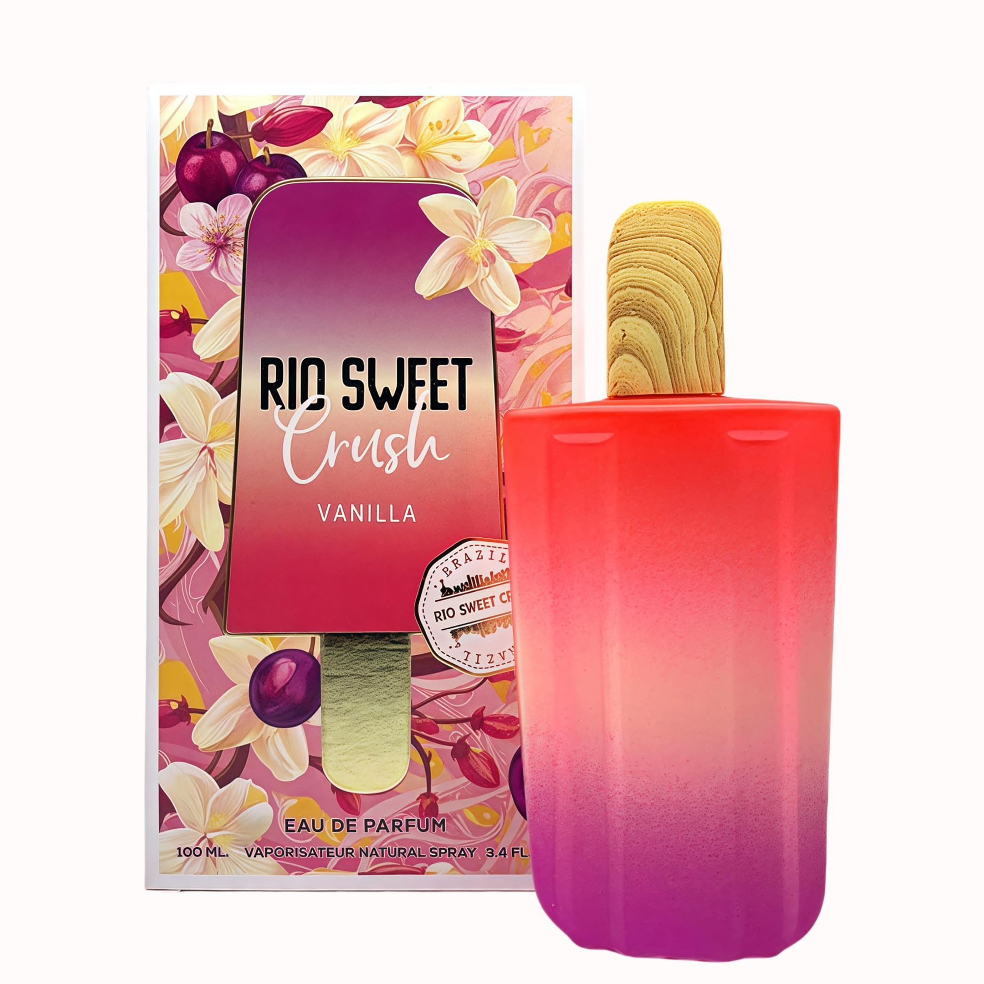 Rio Sweet Crush Vanilla Women's Perfume with Vanilla,Sweet Fruity, Powdery, Woody&Musky Scent Eau... | Amazon (US)