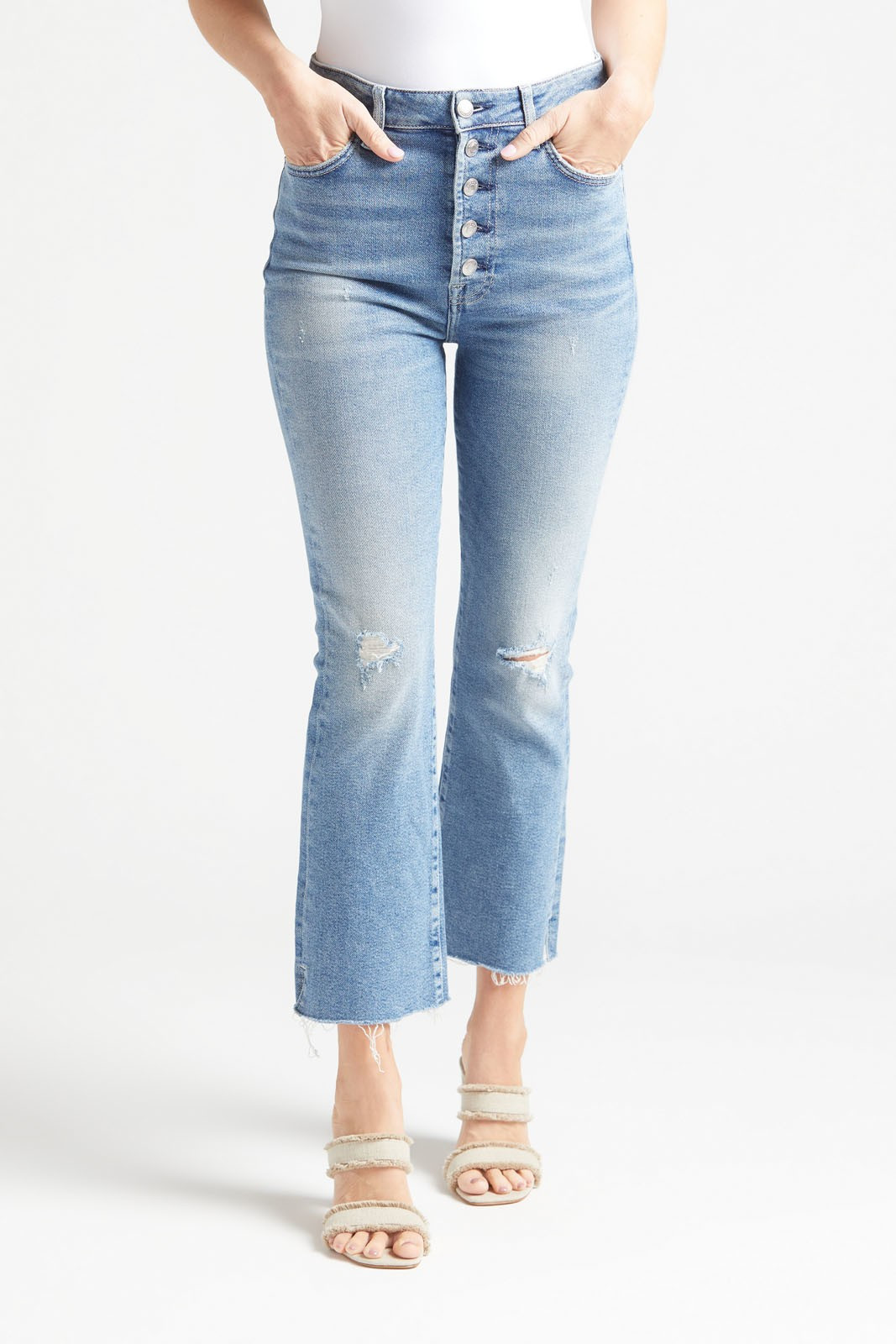 7 FOR ALL MANKIND Ultra High Rise Slim Kick | EVEREVE | Evereve
