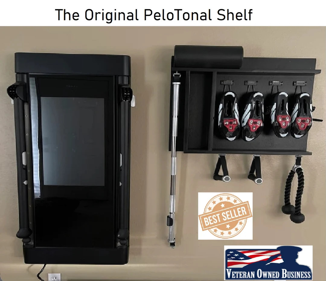 Home Gym Shelf: Tonal & Peloton Shoe Organizer. Veteran Made - Etsy | Etsy (US)