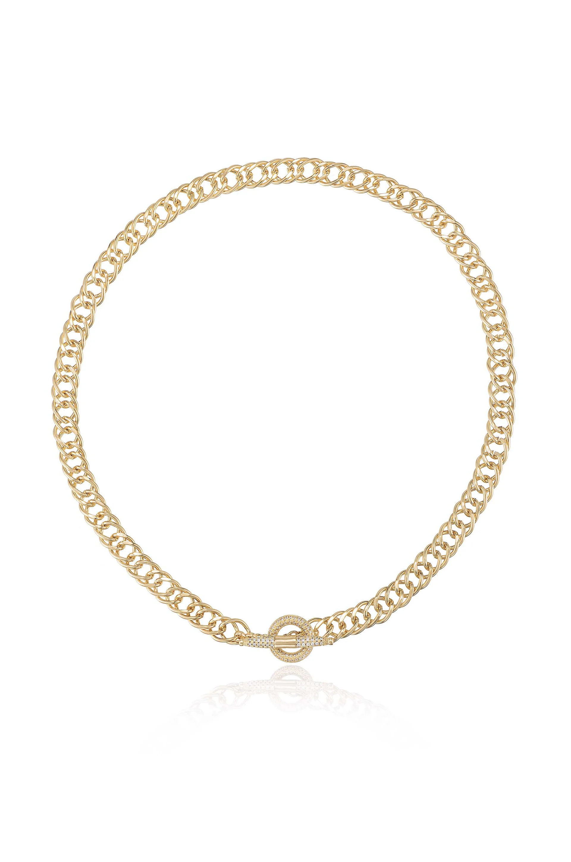 All About That Chain Crystal Necklace | Ettika